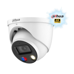 Dahua Câmara de Vigilância IP Domo WizSense 8MP 4K - IPC-HDW3849H-AS-PV S4