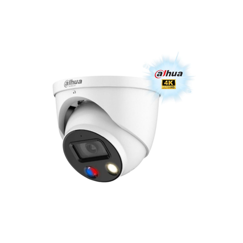 Dahua Câmara de Vigilância IP Domo WizSense 8MP 4K - IPC-HDW3849H-AS-PV S4