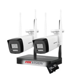 Kit Câmaras de Vigilância WiFi Hikvision 4MP - DS-2CV1043G2-2