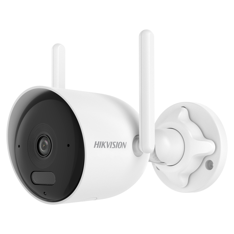 Câmara Bullet IP Wi-Fi Hikvision 4 MP com Luz Híbrida e Áudio – 2.8 mm