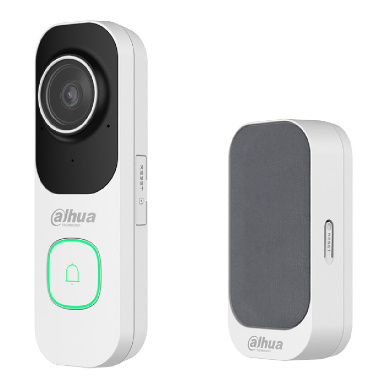 Dahua VDKP01-WG – Kit Vídeo Campainha WiFi 4MP + Campainha Interior DS1AG