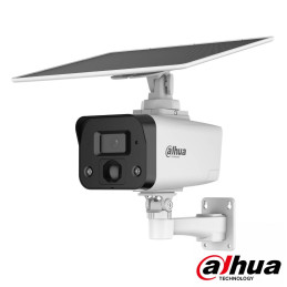 Câmara IP 4G 4MP com Painel Solar, PIR e Áudio