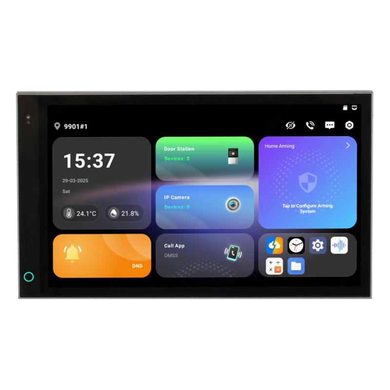 Painel de Controlo Interior Tátil 7" Wi-Fi Android 14
