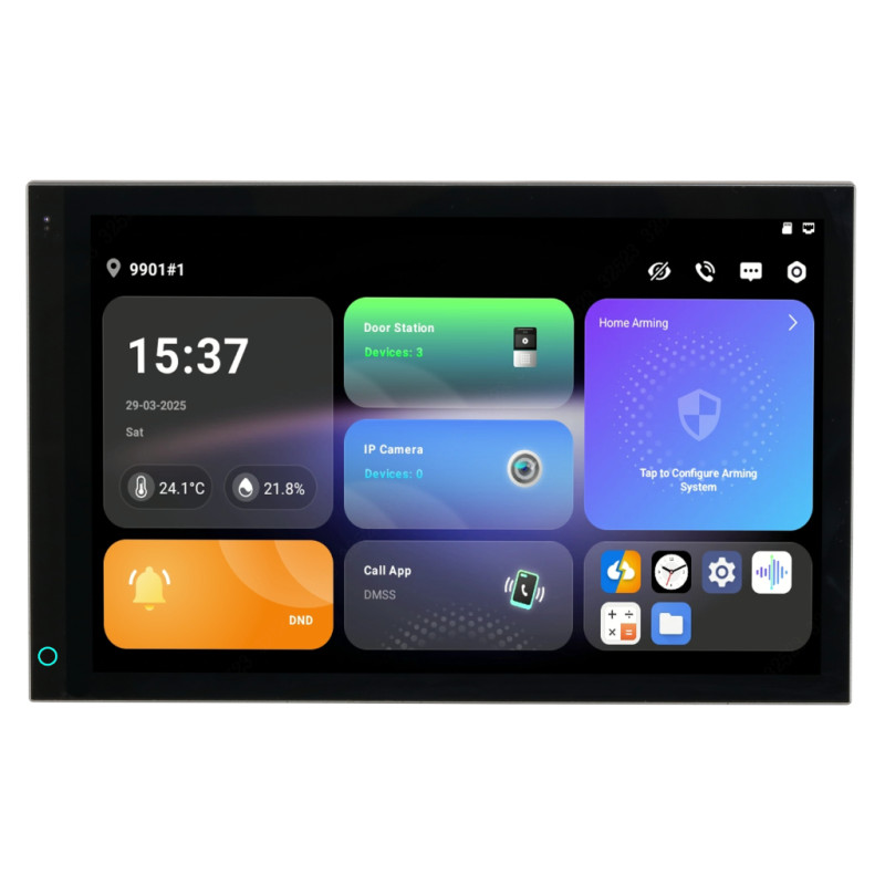 Painel de Controlo Interior Tátil 10.1" Wi-Fi Android 14