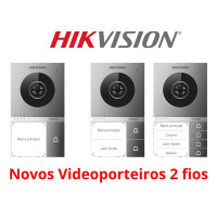 NOVO - Kits Hikvision 2 fios